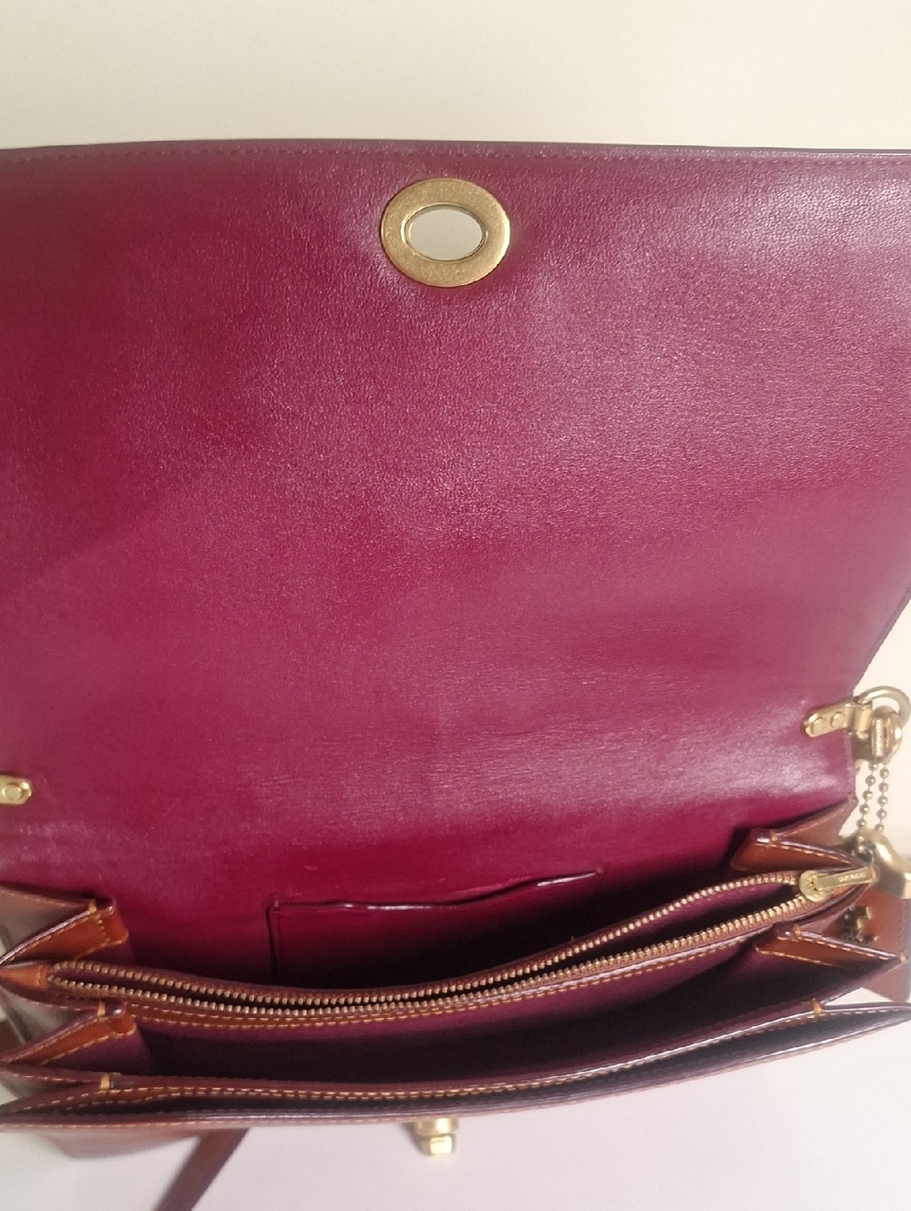 COACH Riley Signature Canvas Prairie Floral Print Crossbody - Picture 10 of 14